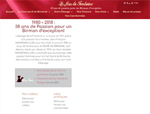 Tablet Screenshot of lemaslafontaine.com